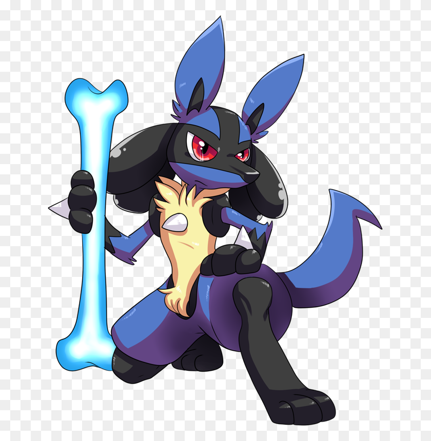 653x800 Lucario Clipart Group With Items - Pokemon Card Clipart