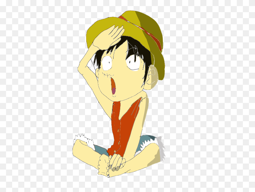535x574 Luffy From One Piece - Luffy PNG