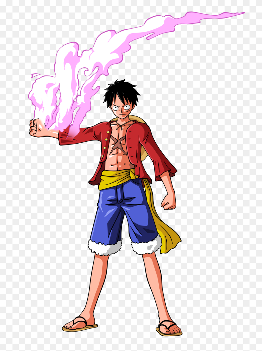 753x1062 Luffy New World Png Png Image - Luffy PNG