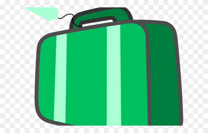 640x480 Luggage Clipart Travel Kit - Fold Clothes Clipart
