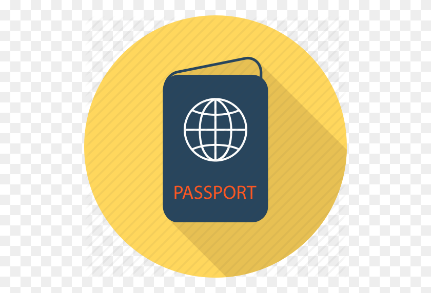 512x512 Luggage, Passport, Travel, Visa Icon - Passport PNG