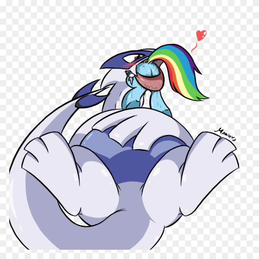 800x800 Lugia Is Hungry! - Lugia PNG