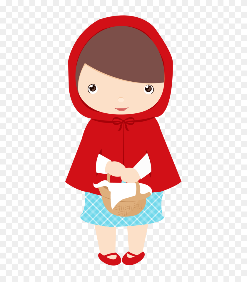 464x900 Luh Happy's Profile - Red Riding Hood Clipart