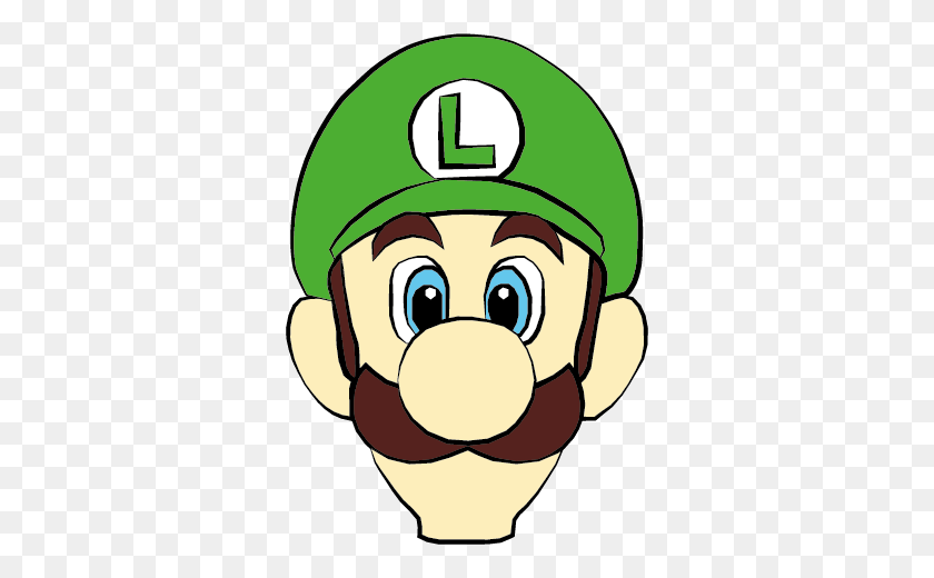 326x460 Luigi Dibujo De Mario Y Luigi - Luigi Png