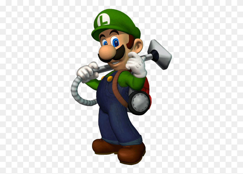 351x542 Luigi's For The Nintendo Family Of Systems - Luigi PNG