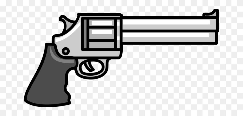 673x340 Lum Invader Firearm Art Colt Single Action Army Handgun Free - Revolver Clipart