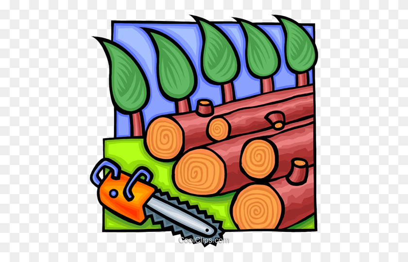 470x480 Lumber And Forestry Industry Royalty Free Vector Clip Art - Lumber Clipart
