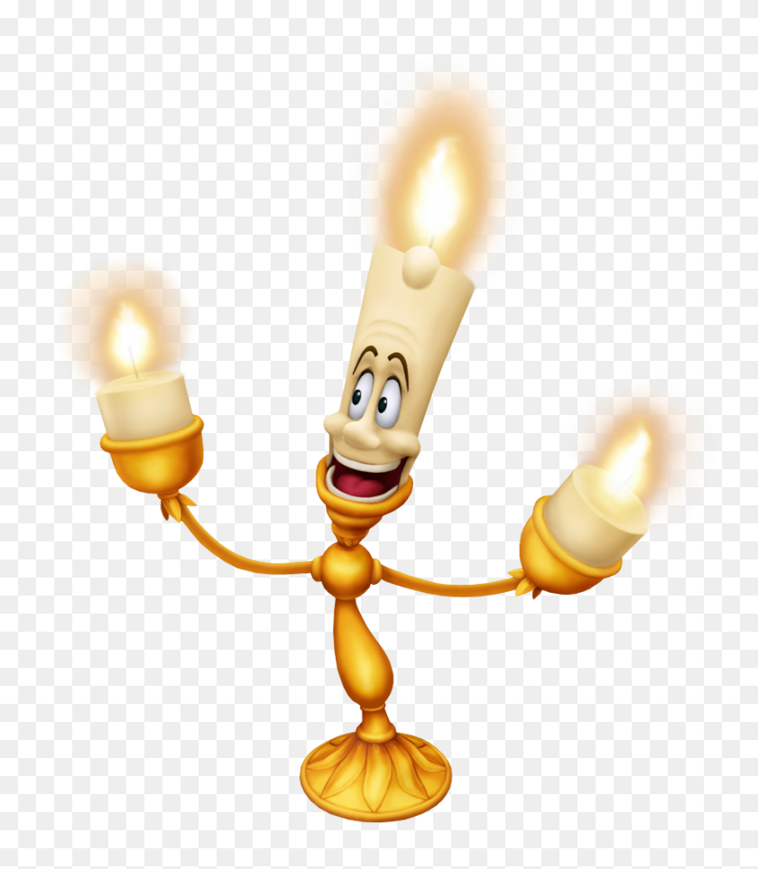 862x998 Lumiere Is Concerned For The Beast And The Possibility That He - Lumiere Clipart