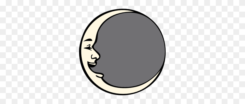 297x298 Lunar Clipart Smiley - Love You To The Moon And Back Clipart