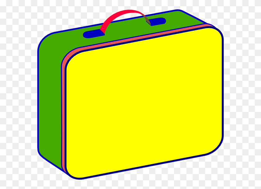 600x548 Lunch Box Clipart Clip Art Images - Packing Suitcase Clipart