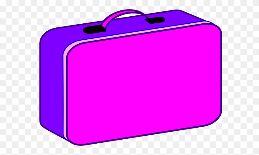 600x444 Lunch Box Purple And Pink Lunch Clip Art - Lunch Clipart