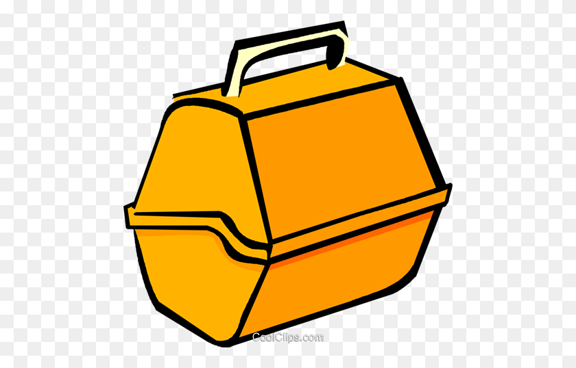 480x478 Lunch Box Royalty Free Vector Clip Art Illustration - Lunch Box Clipart