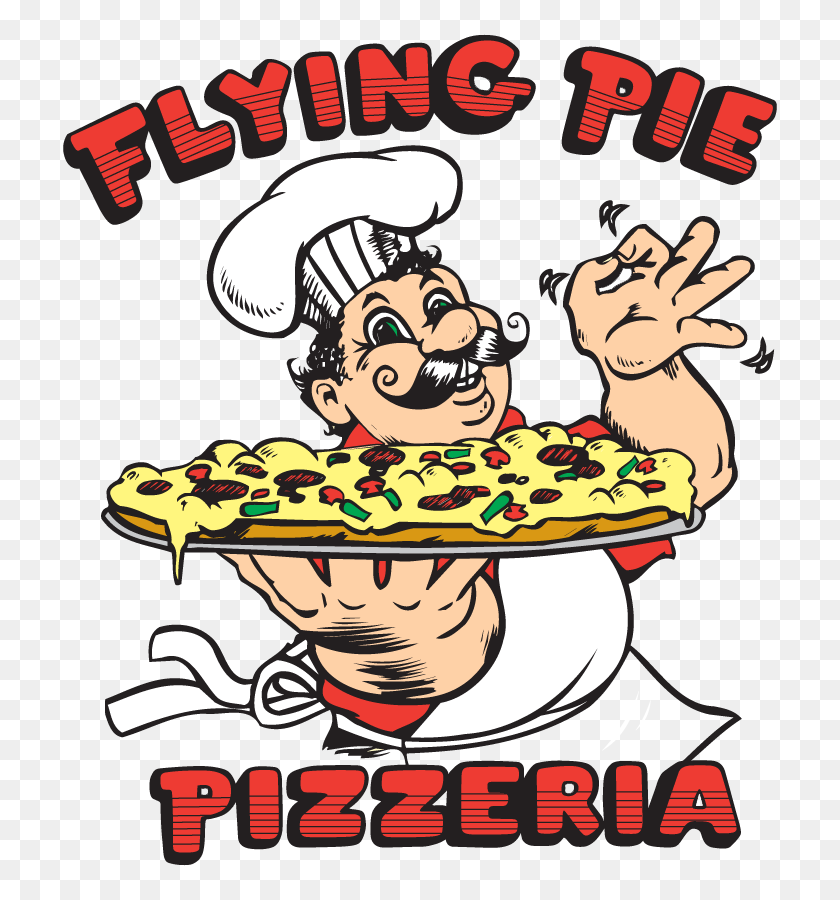 720x840 Lunch Flying Pie Pizzeria - Pie Slice Clipart