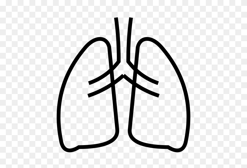 512x512 Lung Cancer, Medical, Cancer Icon With Png And Vector Format - Lung Cancer Clipart