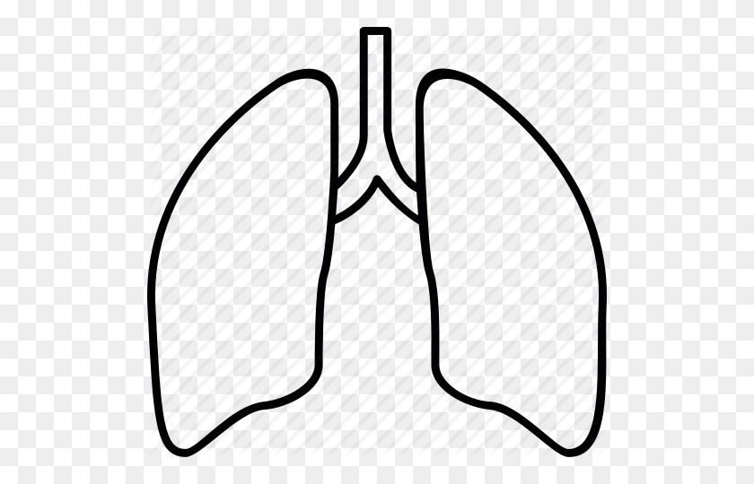 512x480 Lungs Clip Art Outlines - Inhaler Clipart
