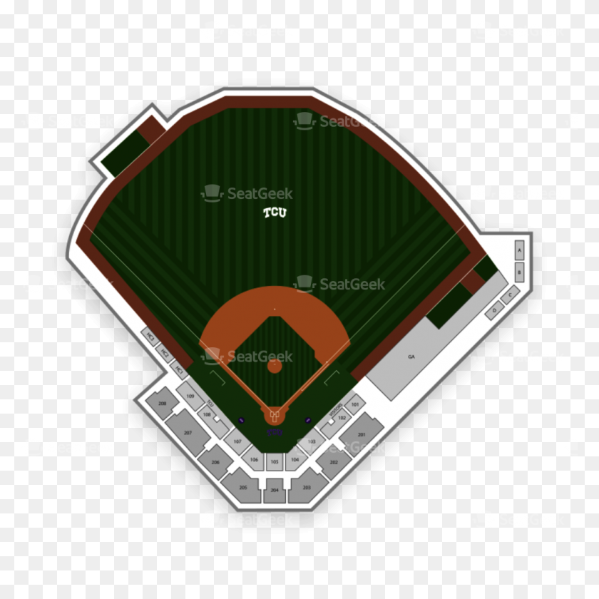 1024x1024 Lupton Stadium Seating Chart Seatgeek - Baseball Field PNG