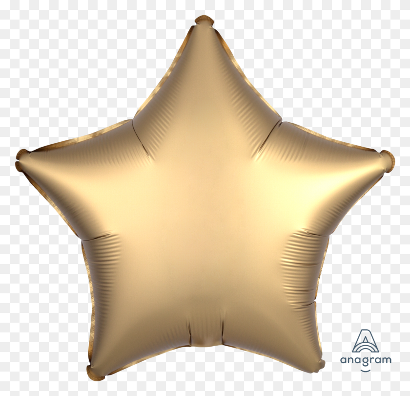1400x1347 Роскошная Золотая Звезда Воздушный Шар Звездная Вечеринка Единорог Или Мерцание Мерцание - Золотой Единорог Png