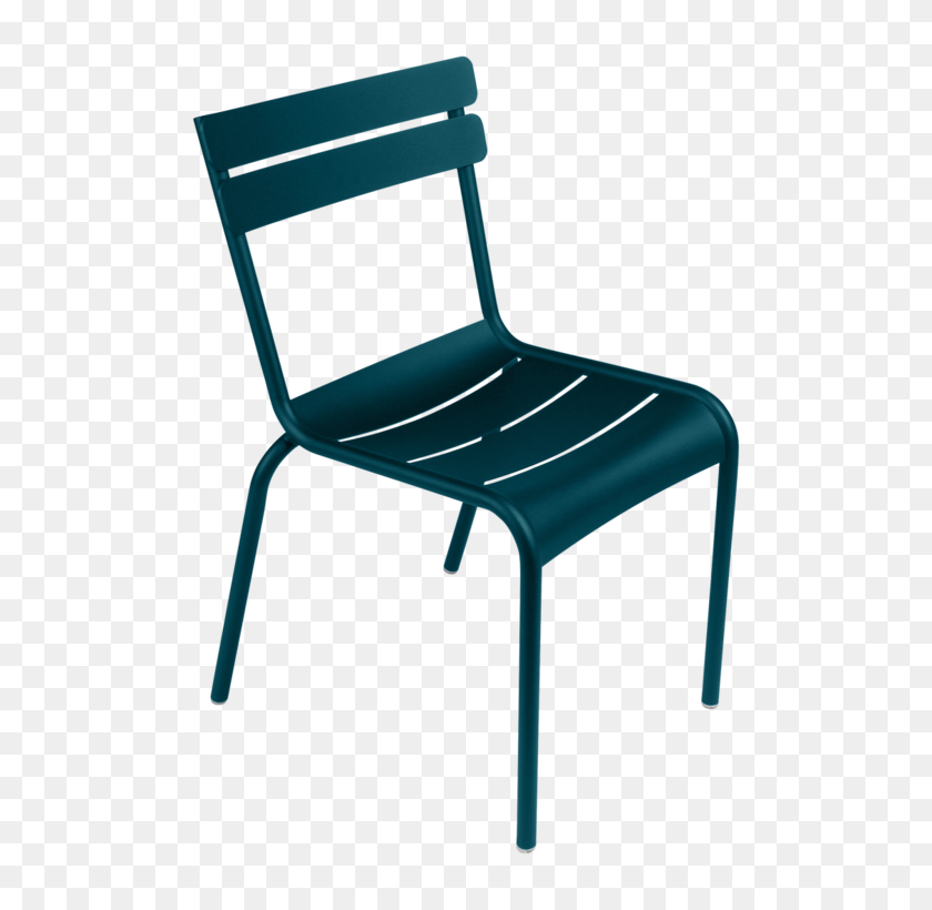 760x760 Luxembourg Chair, Metal Chair, Outdoor Furniture - Lawn Chair PNG