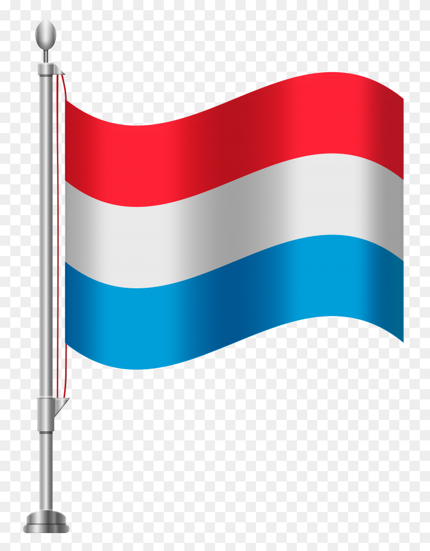 6141x8000 Bandera De Luxemburgo Png Clipart