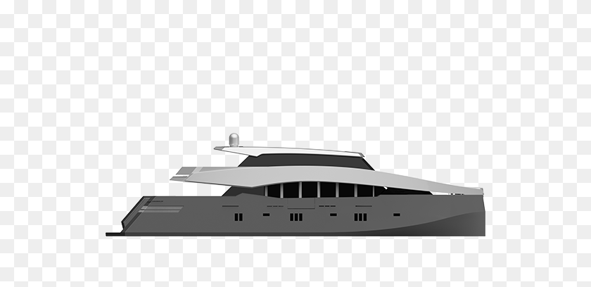 684x348 Yates De Lujo Personalizados, Catamaranes, Diseño De Botes A Motor, Construcción - Yate Png