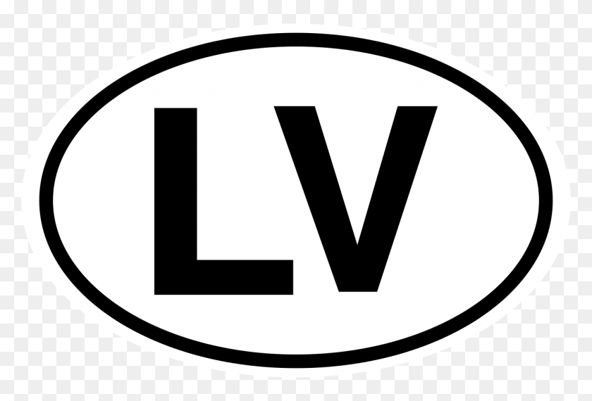1280x838 Lv International Vehicle Registration Oval - Lv PNG