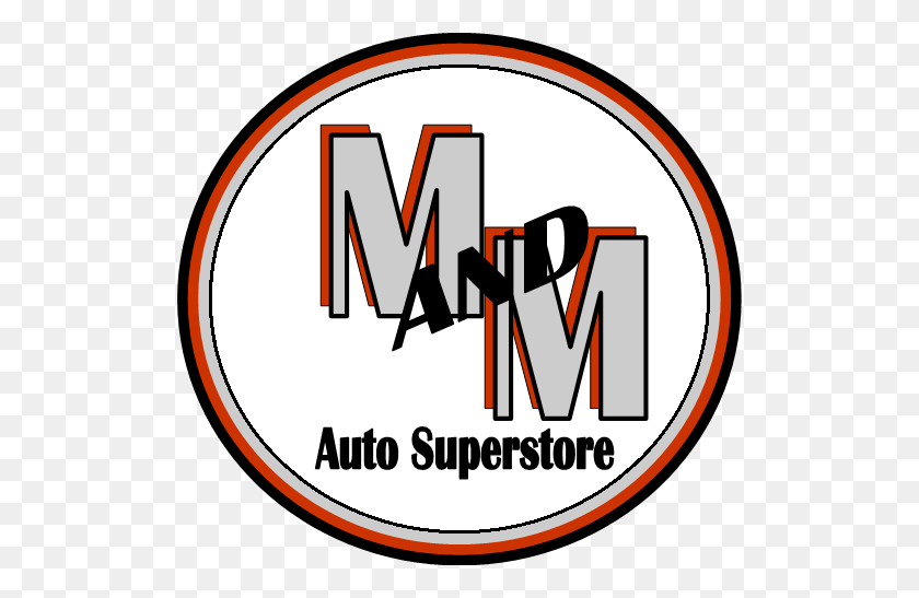 516x487 M And M Auto Superstore - Mandm Logo PNG