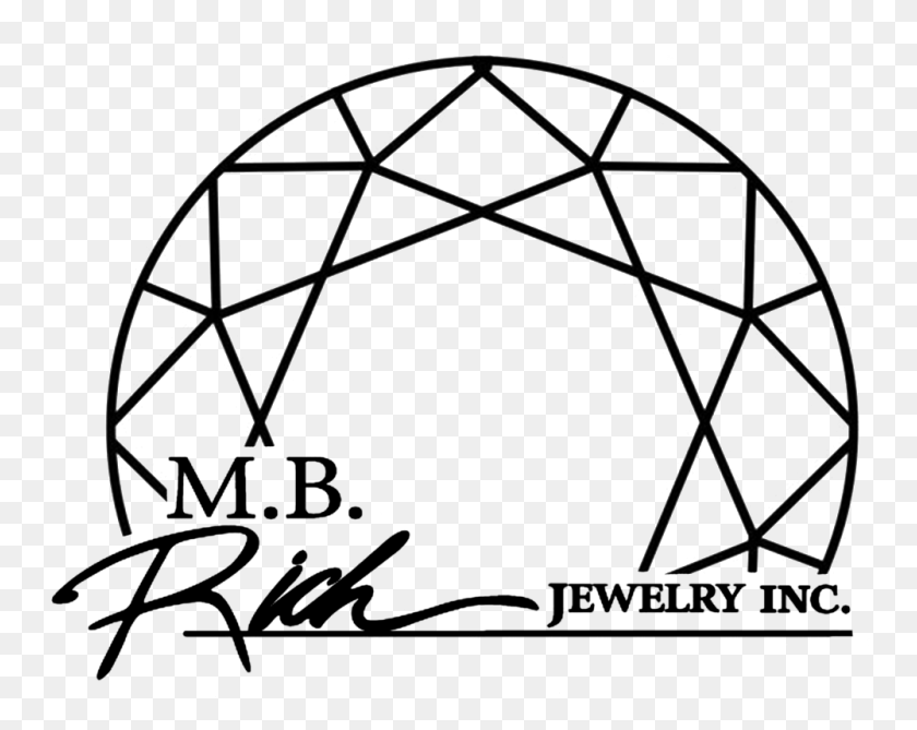 1000x781 M B Rich Jewelry - Diamond Ring Clipart PNG