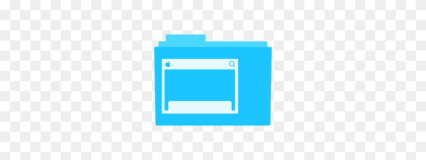 256x256 Mac Os Folder Icon, Abstract, Screen Icon, Mac Os Folder Icon, Mac - Search Bar PNG