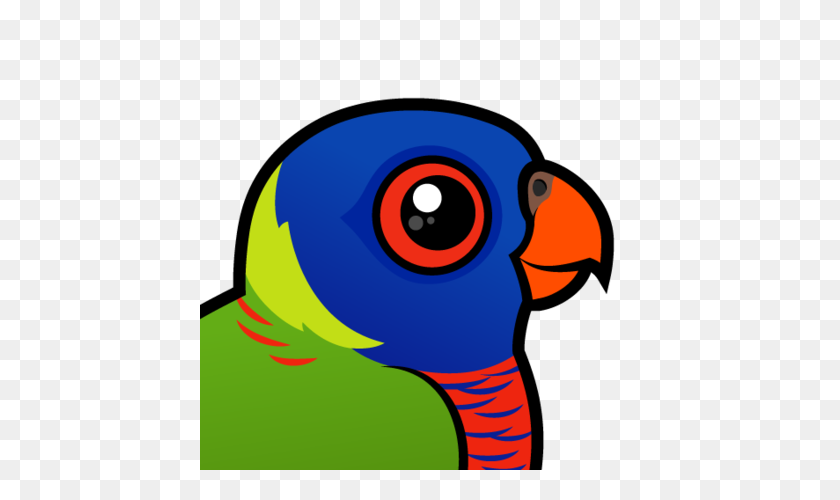 440x440 Macaw Clipart Rainbow - Macaw Clipart