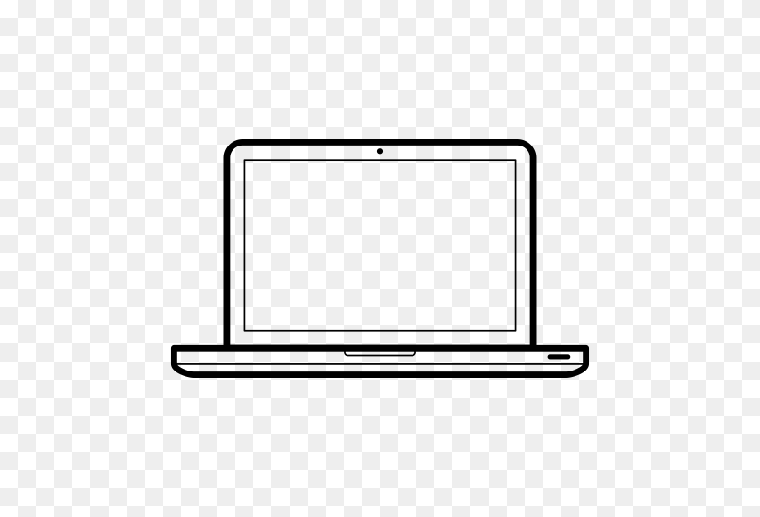 512x512 Macbook, Линейный, Плоский Значок С Png И Векторным Форматом Бесплатно - Macbook Clipart