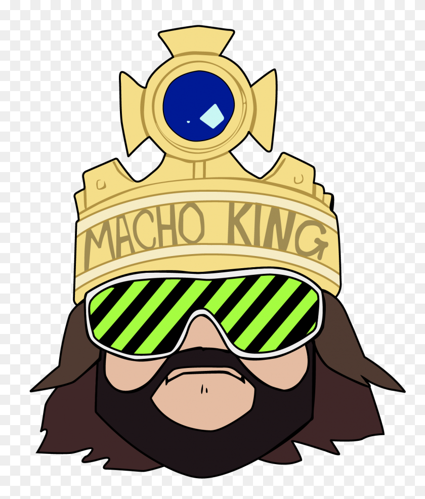 1202x1428 Macho King Game Grumps Wiki Fandom Powered - Macho Man PNG