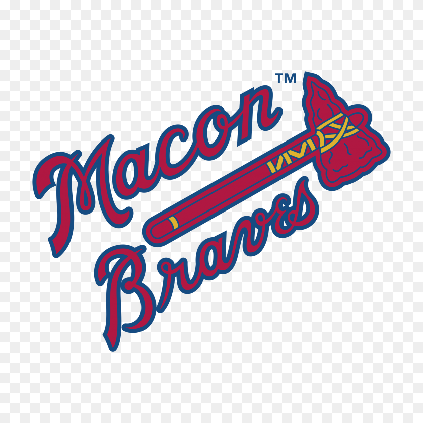 2400x2400 Macon Braves Logo Png Transparent Vector - Braves Logo Png