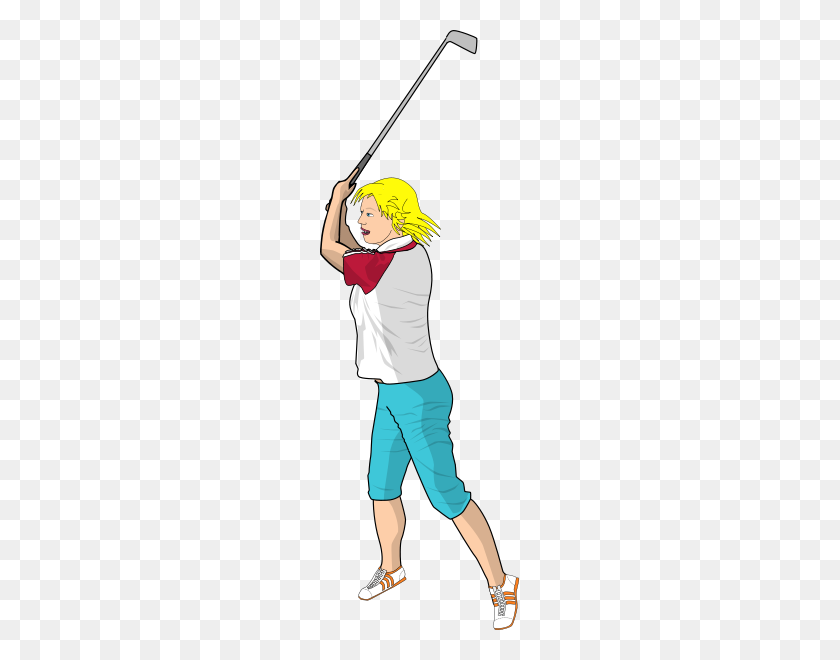 199x600 Mad Golfer Png Clip Arts For Web - Golfer PNG