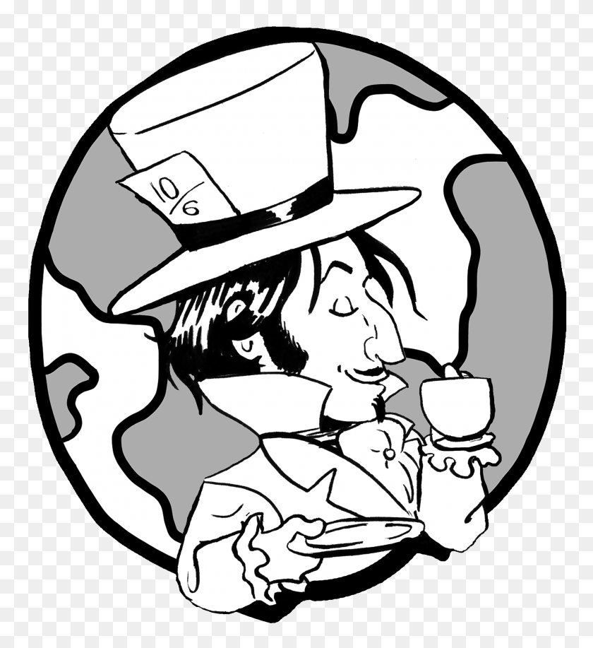 2000x2200 Mad Hatter Worlds - Mad Hatter PNG
