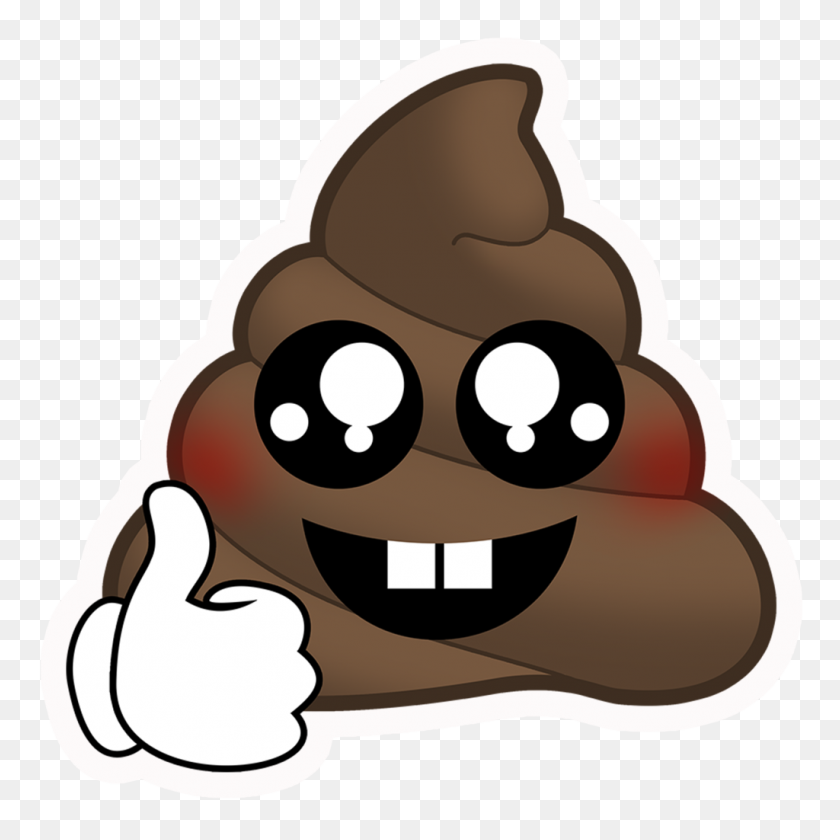 1024x1024 Mad Poop Emoji Pop Studios Props - Poo Emoji PNG