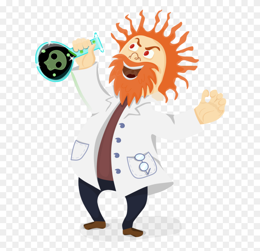 623x750 Mad Scientist Science Research Computer Icons - Researcher Clipart