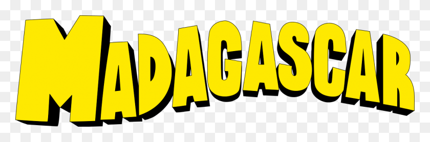 1280x358 Madagascar - Logotipo De Dreamworks Png