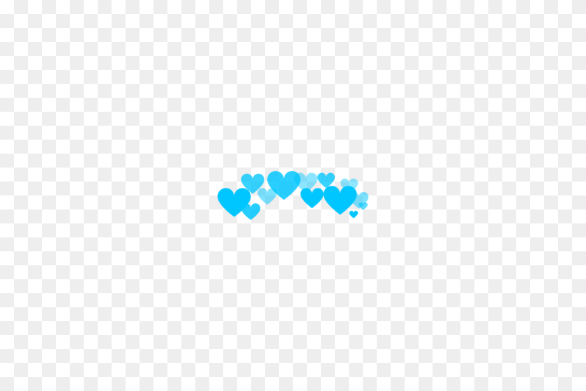 500x500 Made - Blue Heart PNG