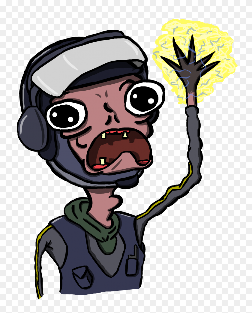 2360x2976 Made A Cute Little Bandit Drawing - Rainbow Six Siege PNG