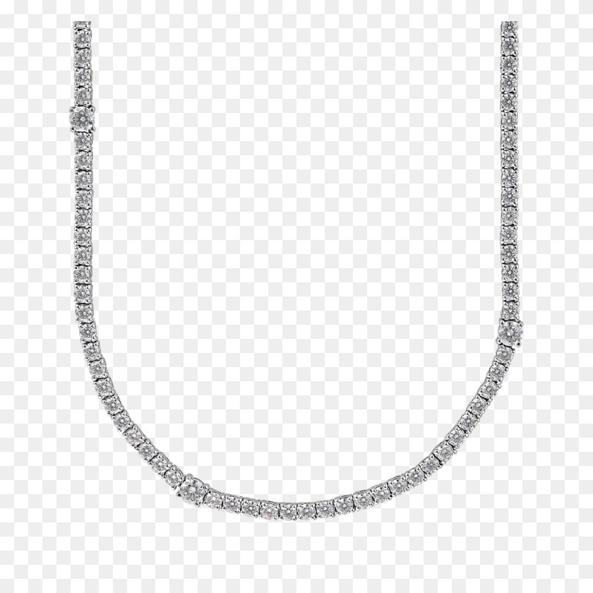 1200x1200 Madeleine Solitaire Diamond Chain Necklace Ciro Jewelry Black Tie - Diamond Sparkle PNG