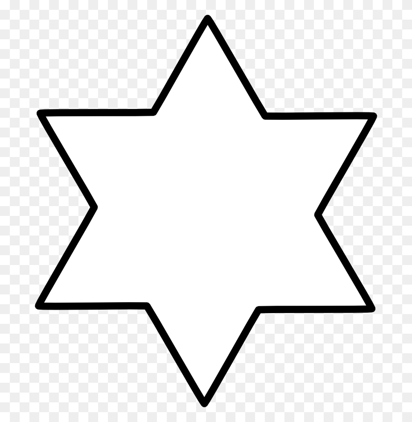 698x800 Magen David Png, Jewish Star Png - Jewish Star PNG