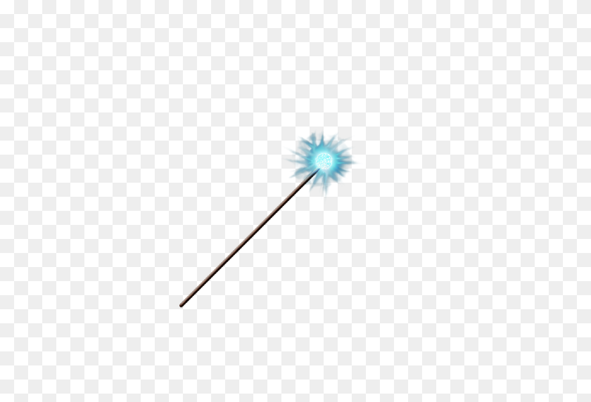512x512 Magic Wand Png Group With Items - Silver Sparkles PNG