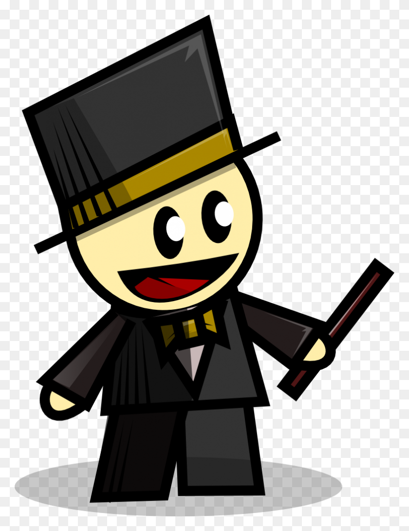 785x1037 Magician Pic Clip Art Magie Image - Forget Clipart