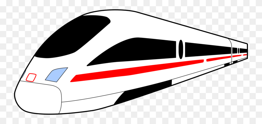 750x340 Маглев Поезд Железнодорожного Транспорта Высокоскоростной Железнодорожный Высокоскоростной Бесплатно - Скорость Клипарт