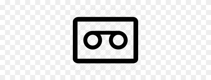 260x260 Magnetic Tape Clipart - Vhs Tape PNG