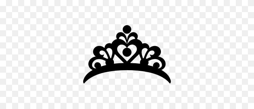 300x300 Magnificent Crown Sticker - Princess Crown PNG