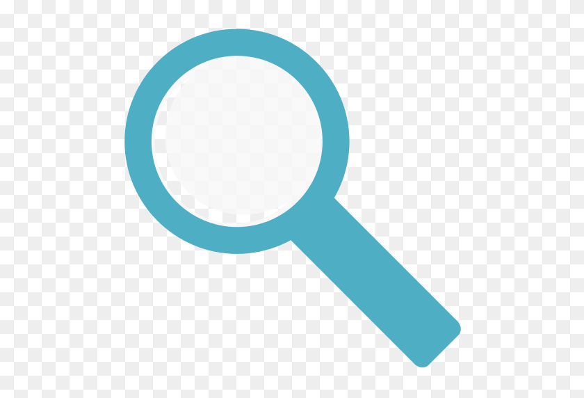 512x512 Magnifier Glass Icon Myiconfinder - Magnifying Glass Icon PNG