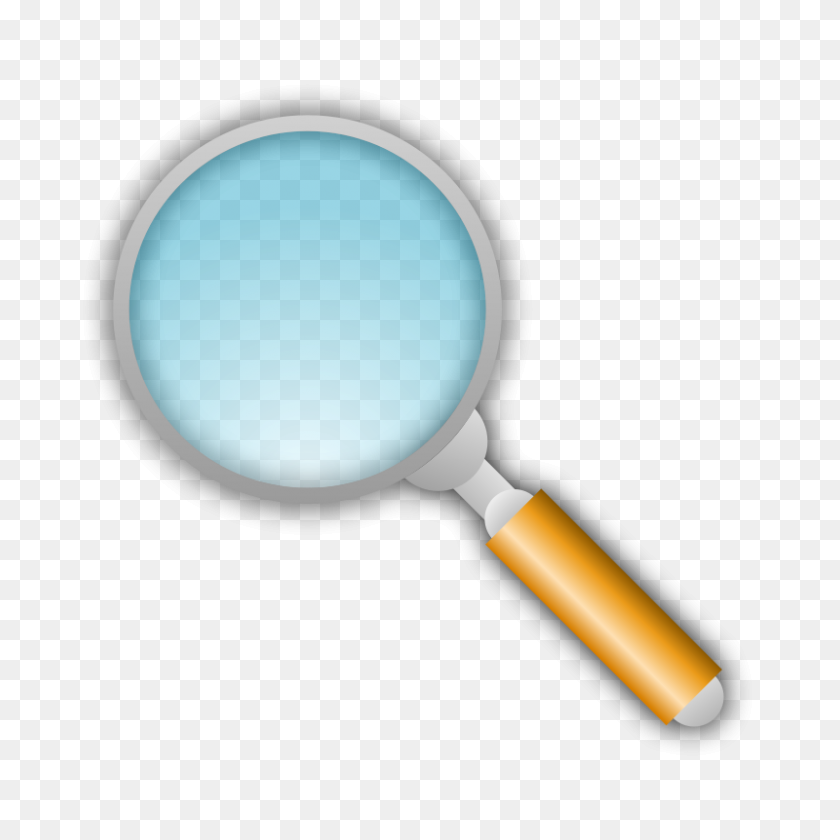 800x800 Magnifying Glass - Ping Pong Clipart