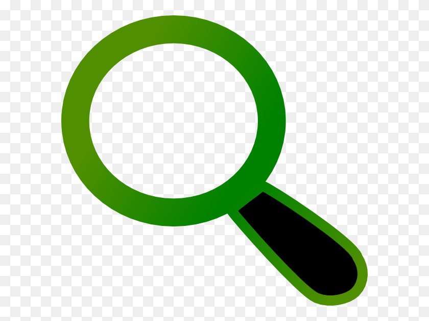 600x568 Magnifying Glass Clip Art - Looking Through Magnifying Glass Clipart