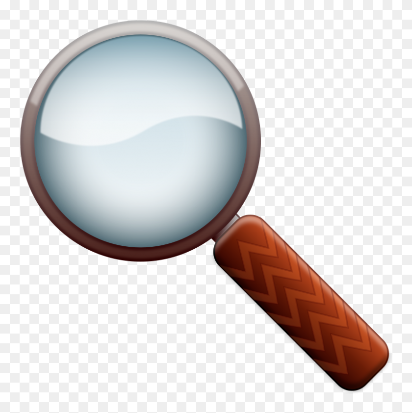 797x800 Magnifying Glass Clip Art Clipart Free Clipart Microsoft Clipart - Looking In Mirror Clipart